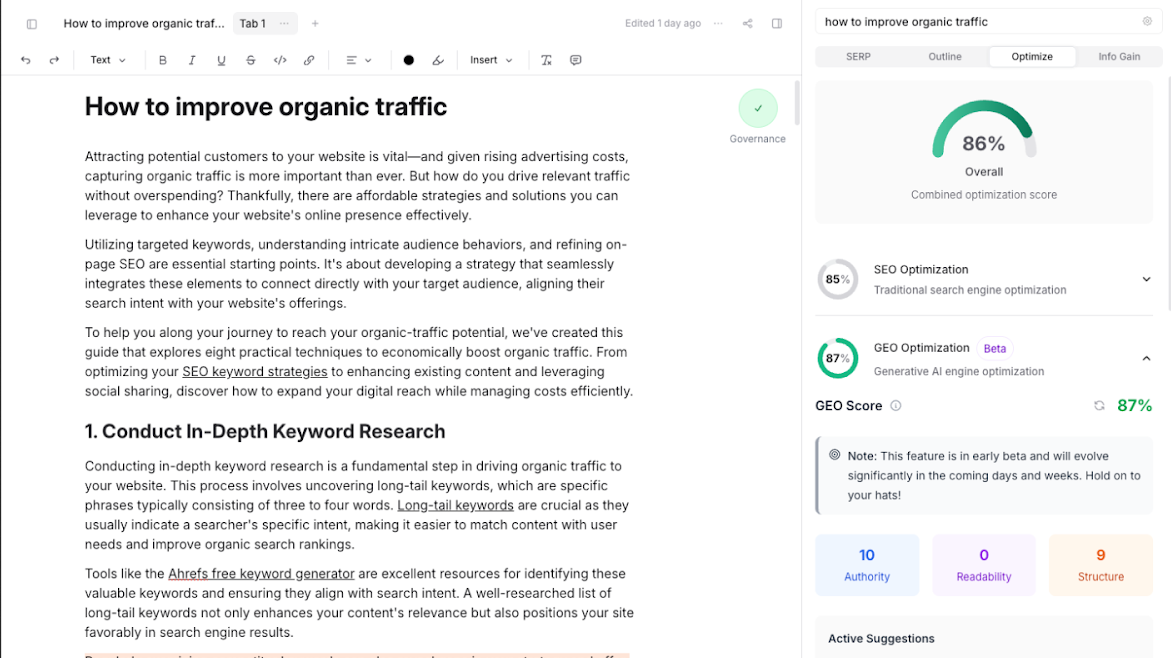 frase content editor